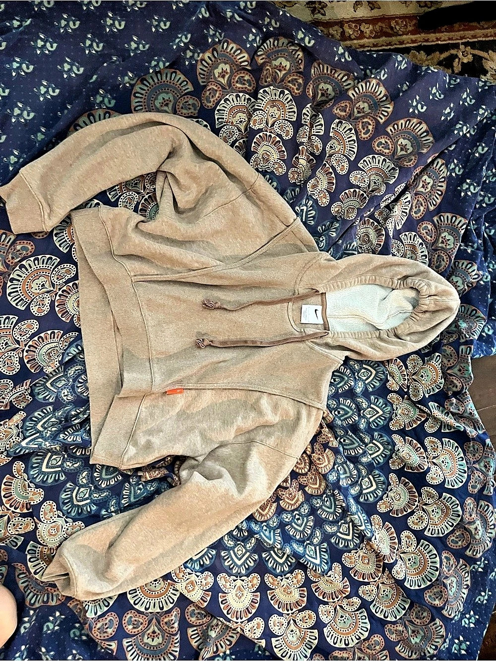 Nike Medium-Weight Oversized Cropped Hoodie Cropped